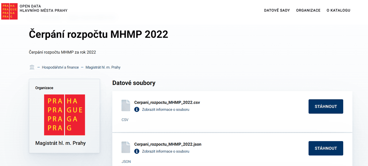 Lokální katalog otevřených dat (LKOD) alt image